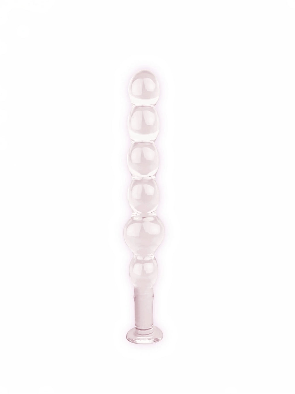 Bandelettes de verre, Bouchon elliptique en verre - Transparent