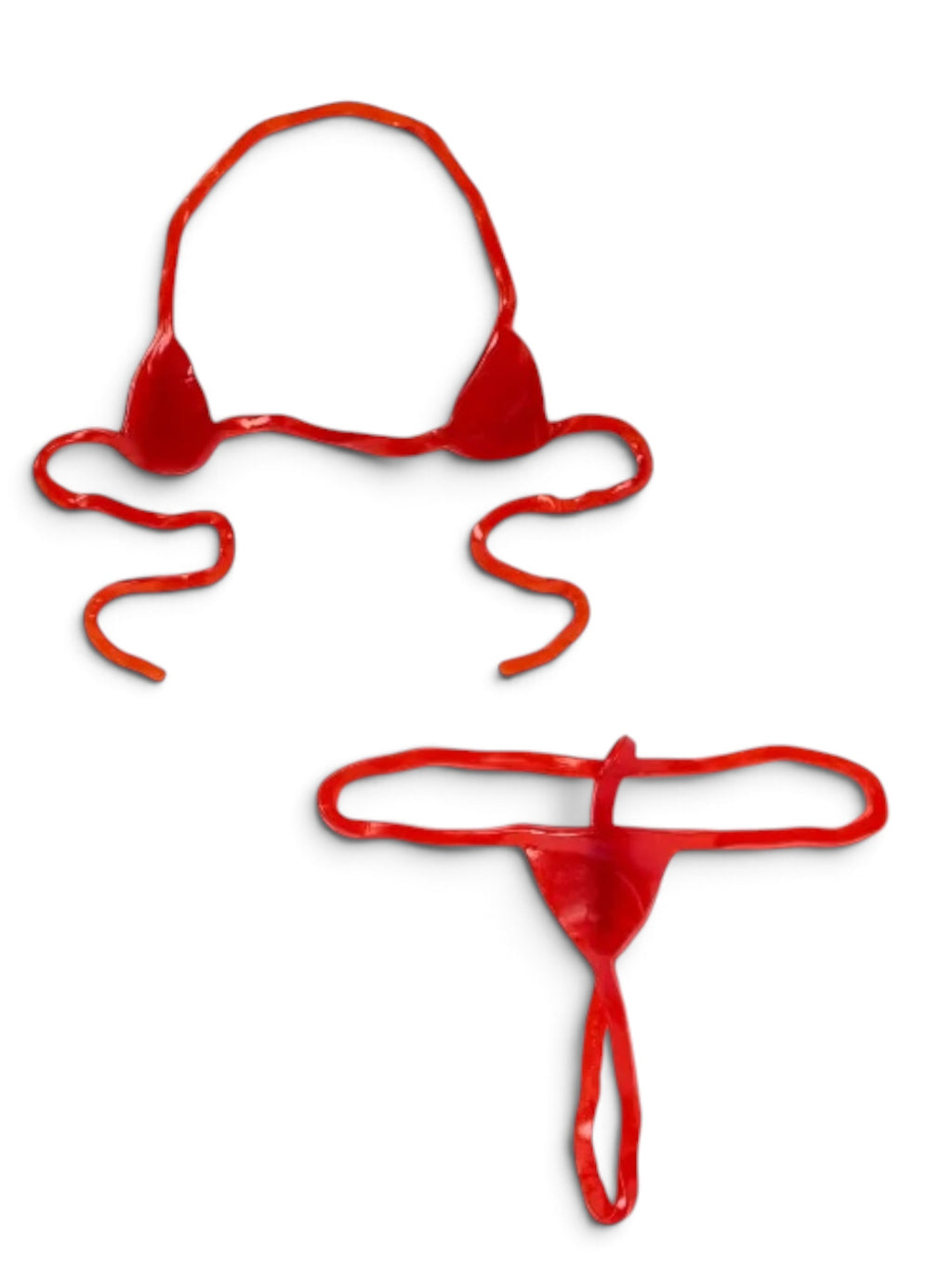 Sweet & Sour Gummy Thong & Bra
