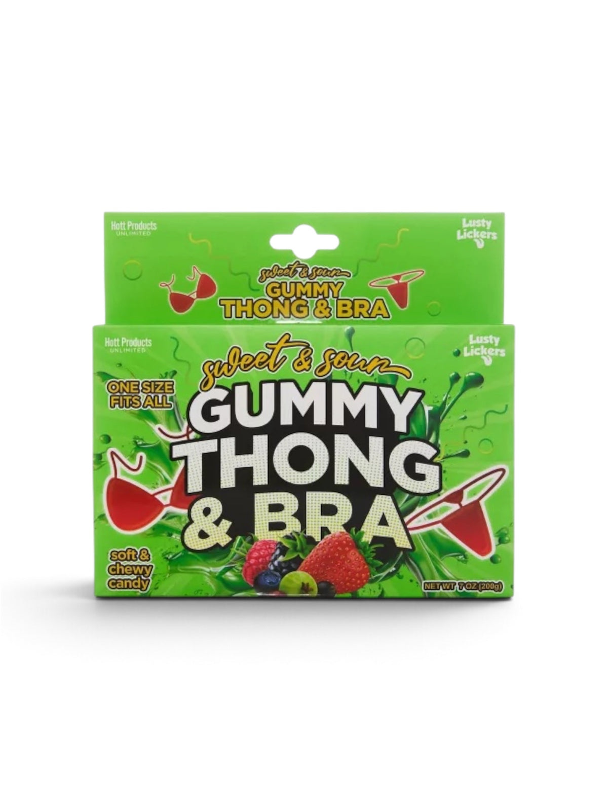Sweet & Sour Gummy Thong & Bra