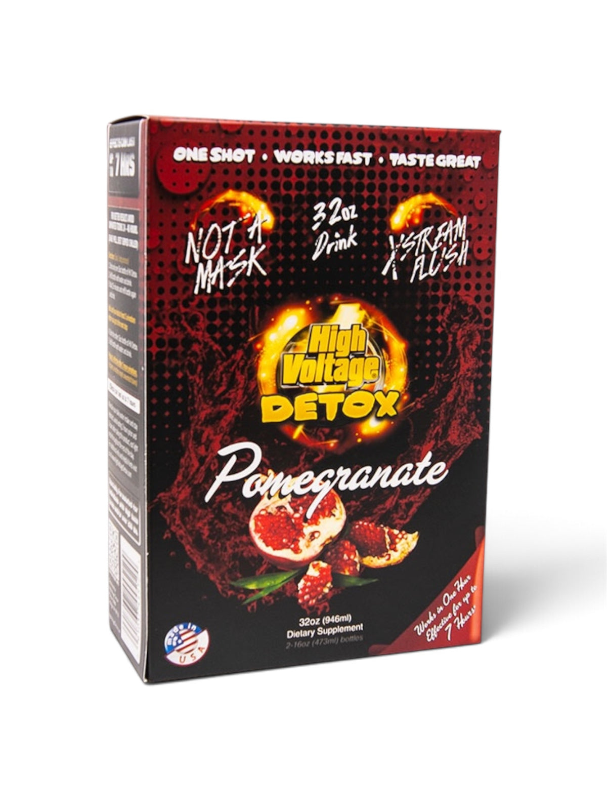 High Voltage Pomegranate Detox Drink – 32 oz
