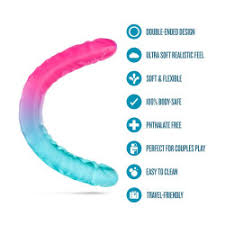 B Yours - Candy Papi - XXLarge Double Dildo 17.75"