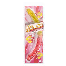Shades Pink and Yellow 17" double dong