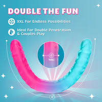 B Yours - Candy Papi - XXLarge Double Dildo 17.75"