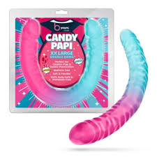 B Yours - Candy Papi - XXLarge Double Dildo 17.75"