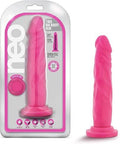 Neo - 6 Inch Dual Density Cock - Neon Pink