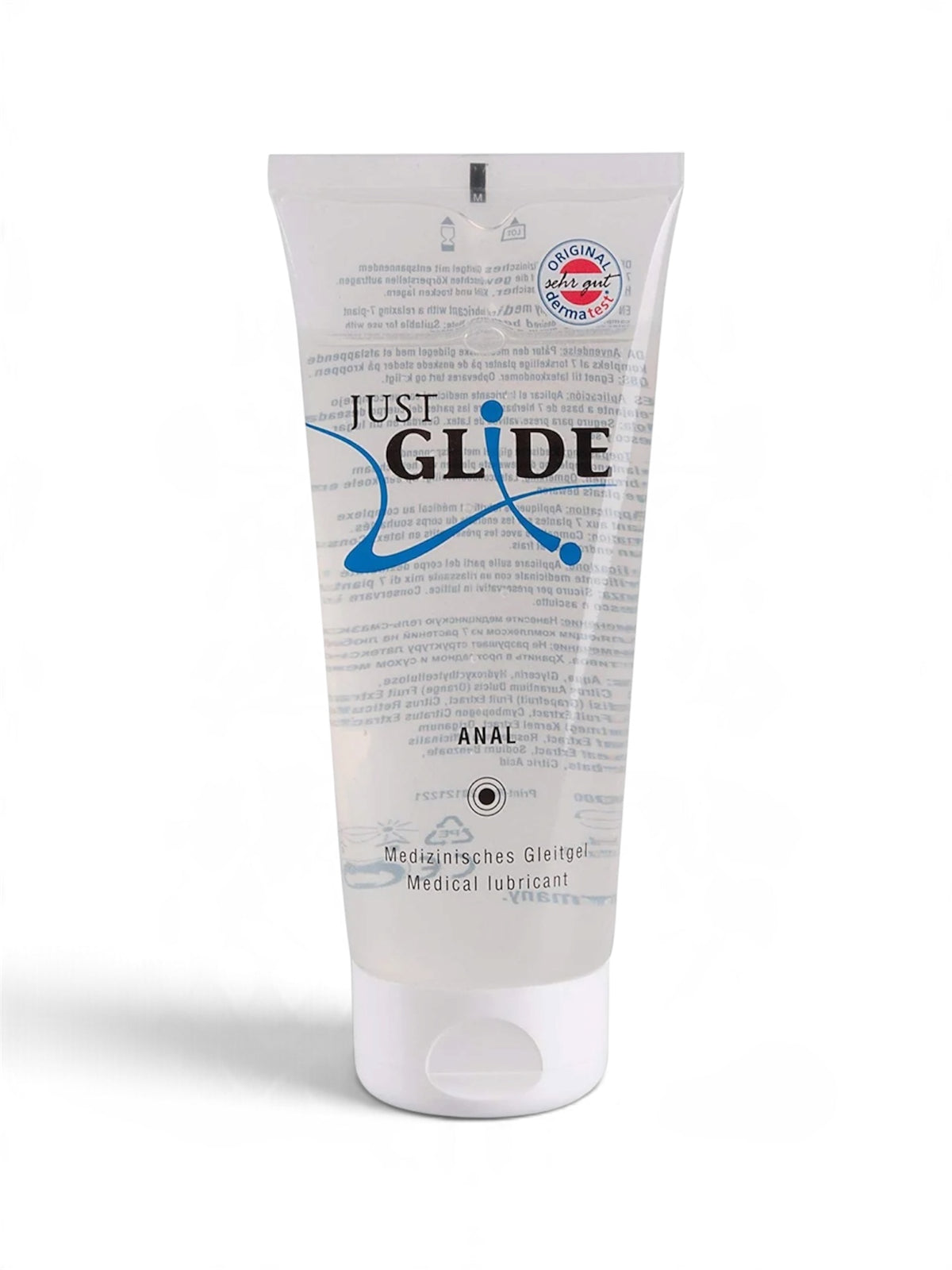 Just Glide Anal Water-Based Lubricant 200ml