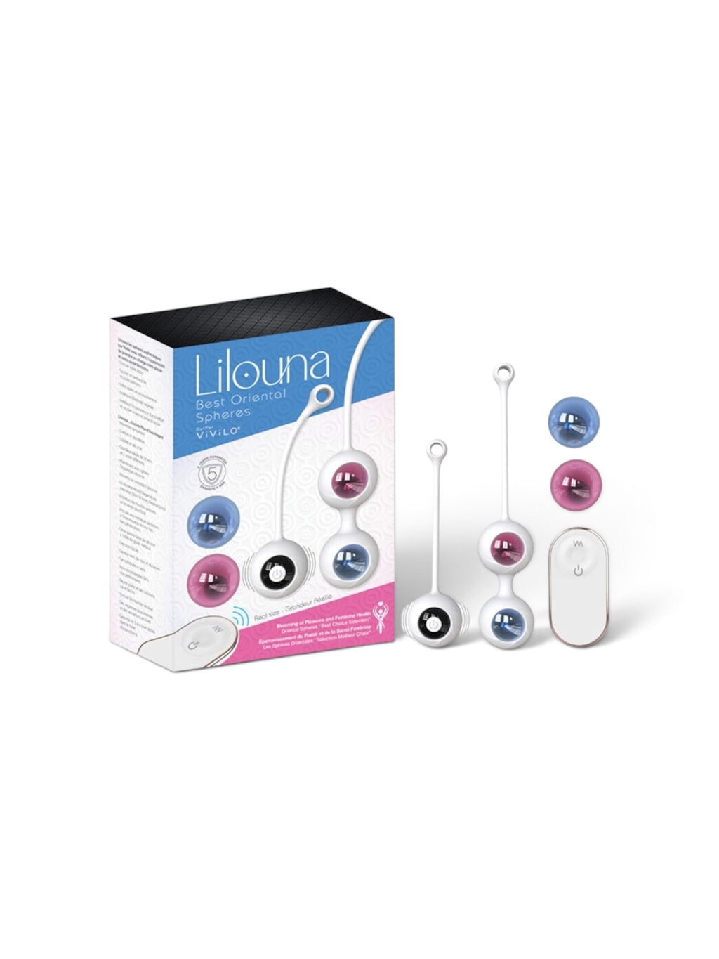 Lilouna by VIVILO – Kegel & Vibrating Pelvic Floor Training Set