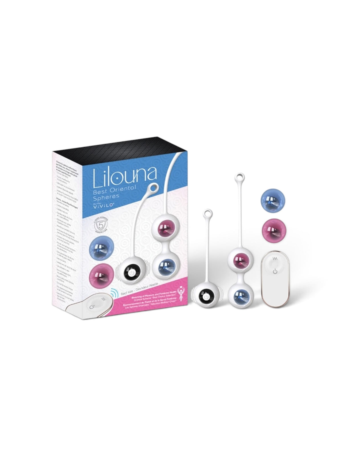 Lilouna by VIVILO – Kegel & Vibrating Pelvic Floor Training Set