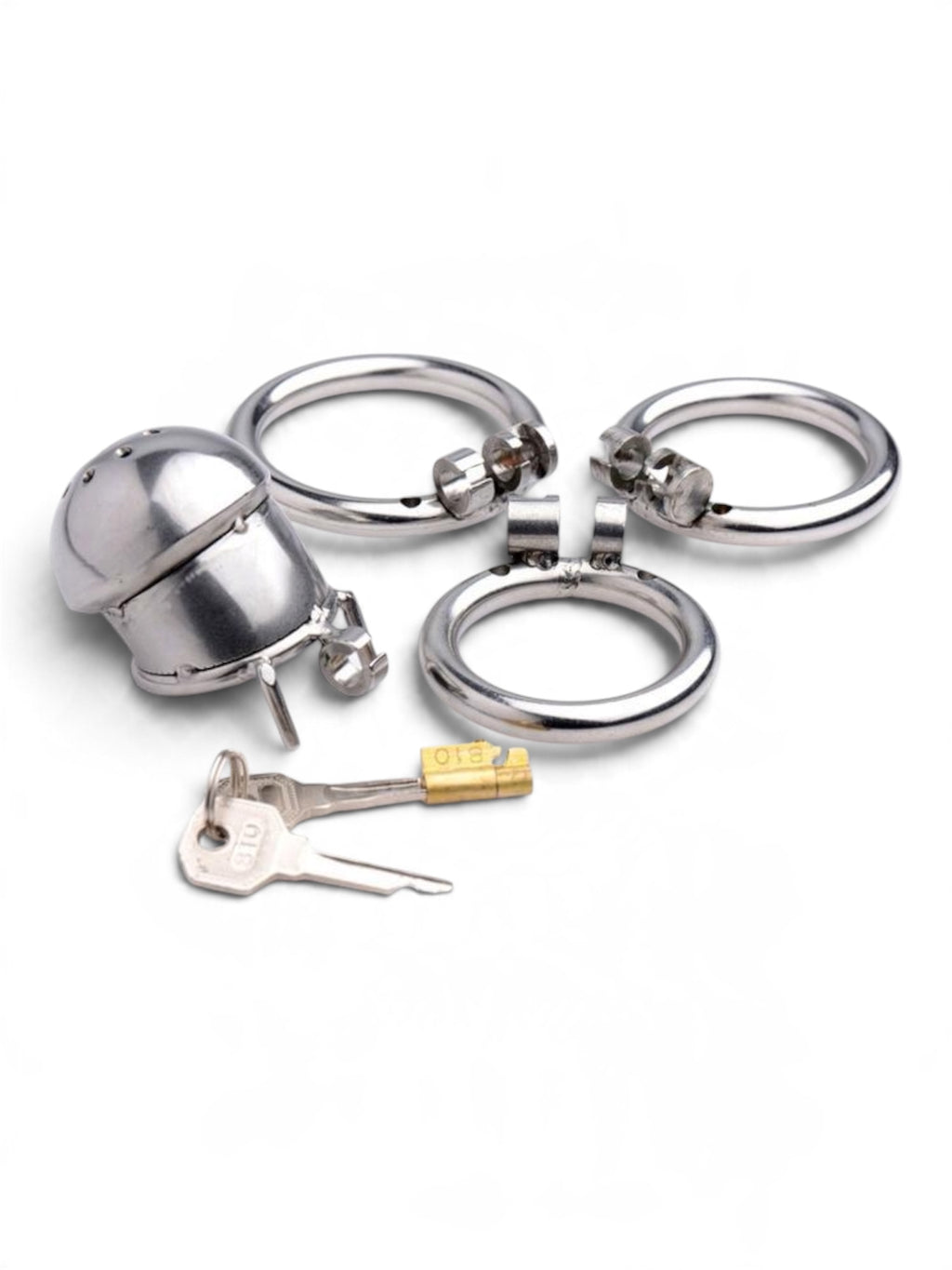 Master Series Exile Deluxe Locking Confinement Cage – Stainless Steel