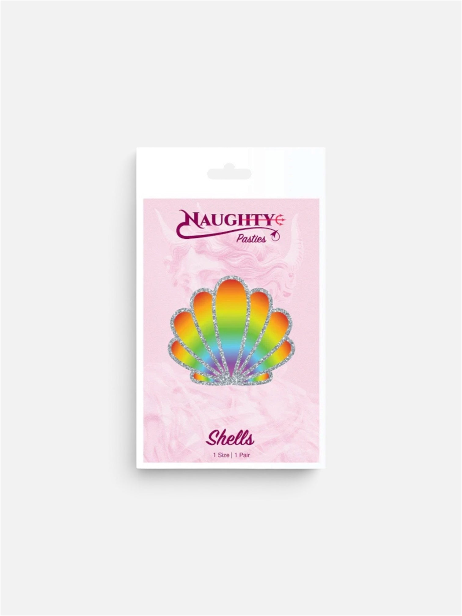 Naughty Glitter – Cache-tétons coquillages