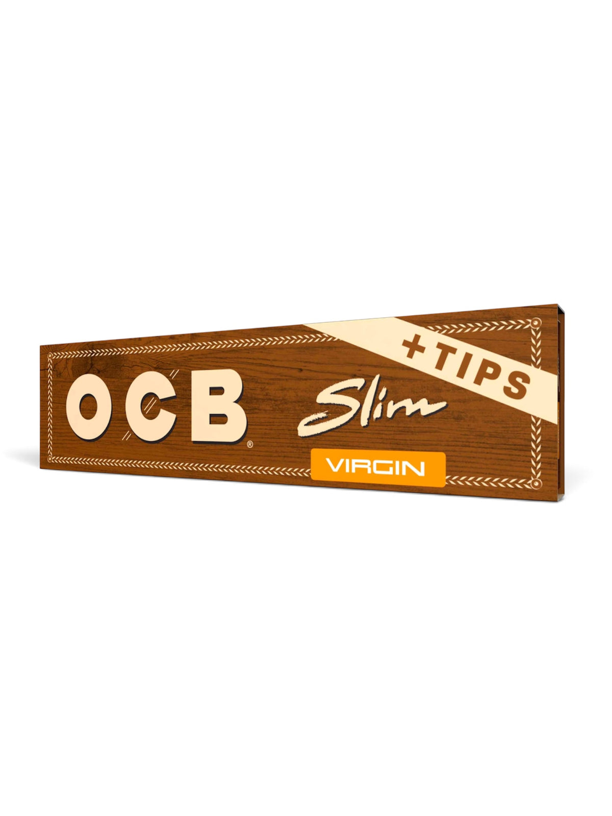 OCB Slim Virgin + Tips – 32 Pack