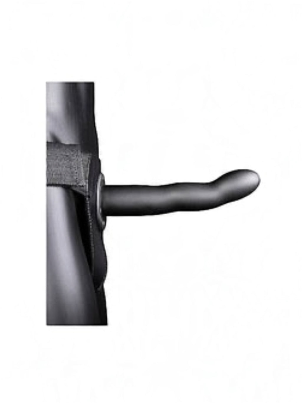 OUCH! Curved Hollow Strap-On – Black