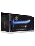 OUCH! Curved Hollow Strap-On – Blue