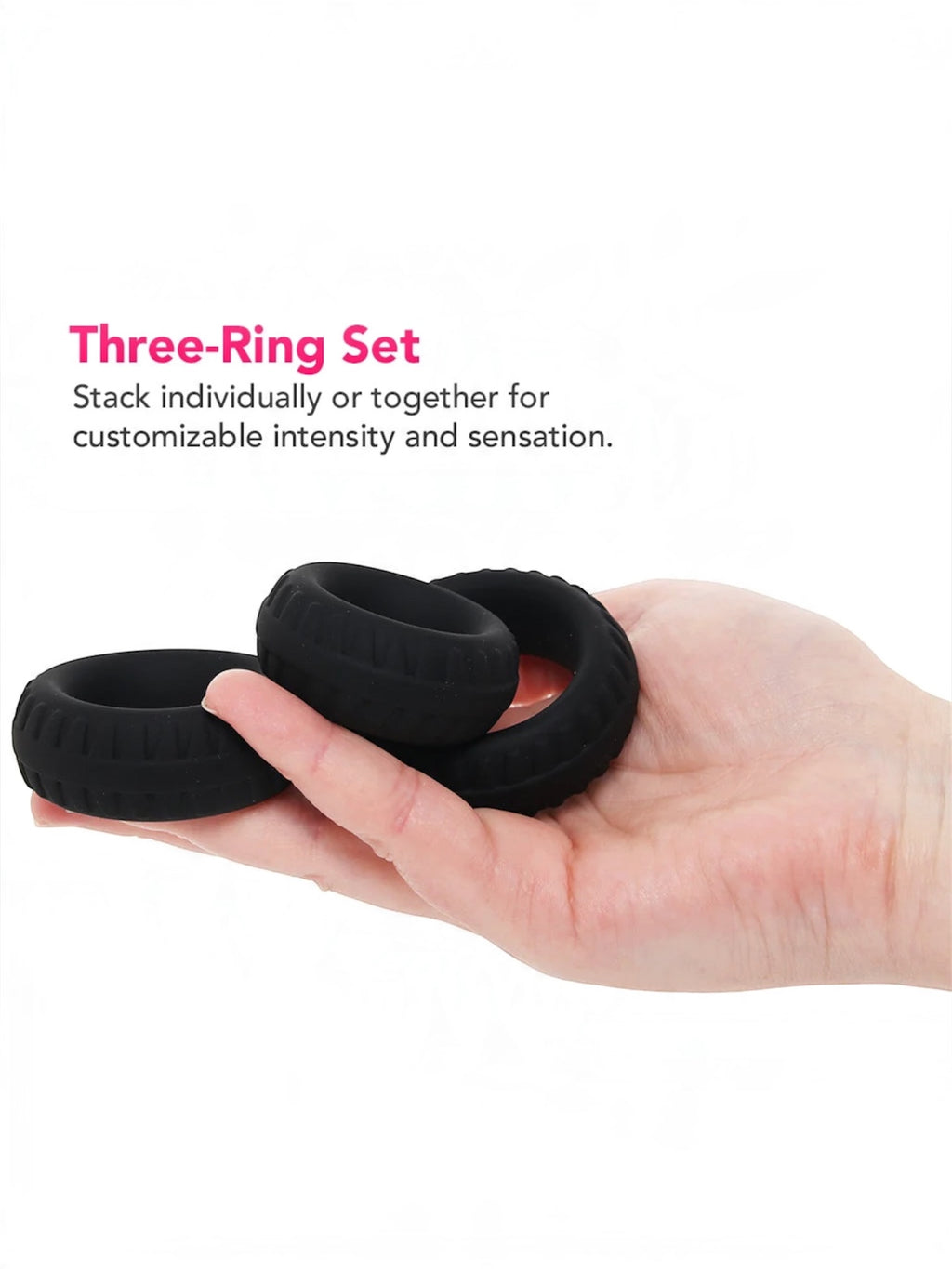 Blush Performance Plus Drift 3-Ring Set
