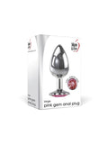 Adam & Eve Pink Gem Anal Plug – Large