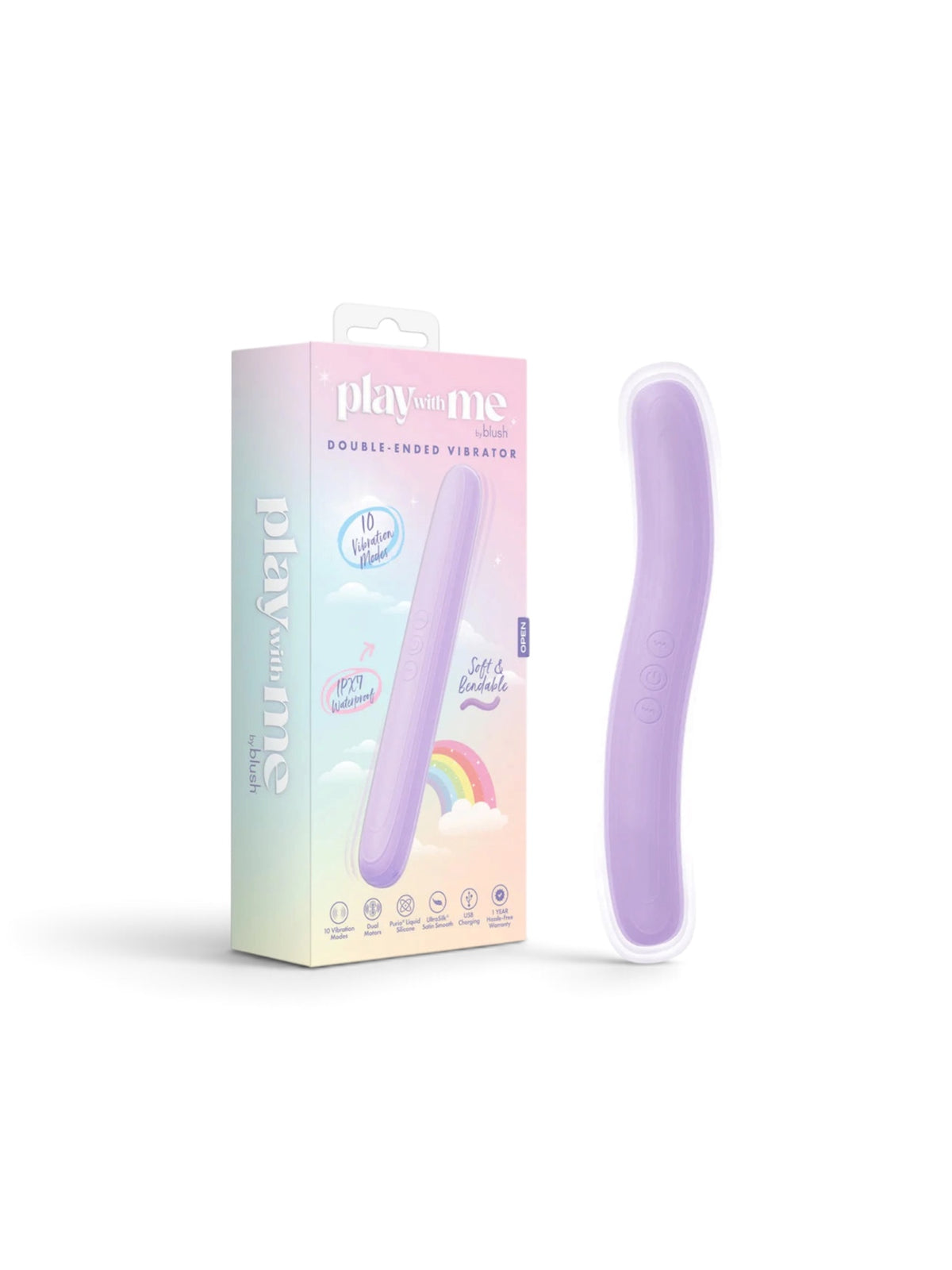 Play With Me Double-Ended Vibrator