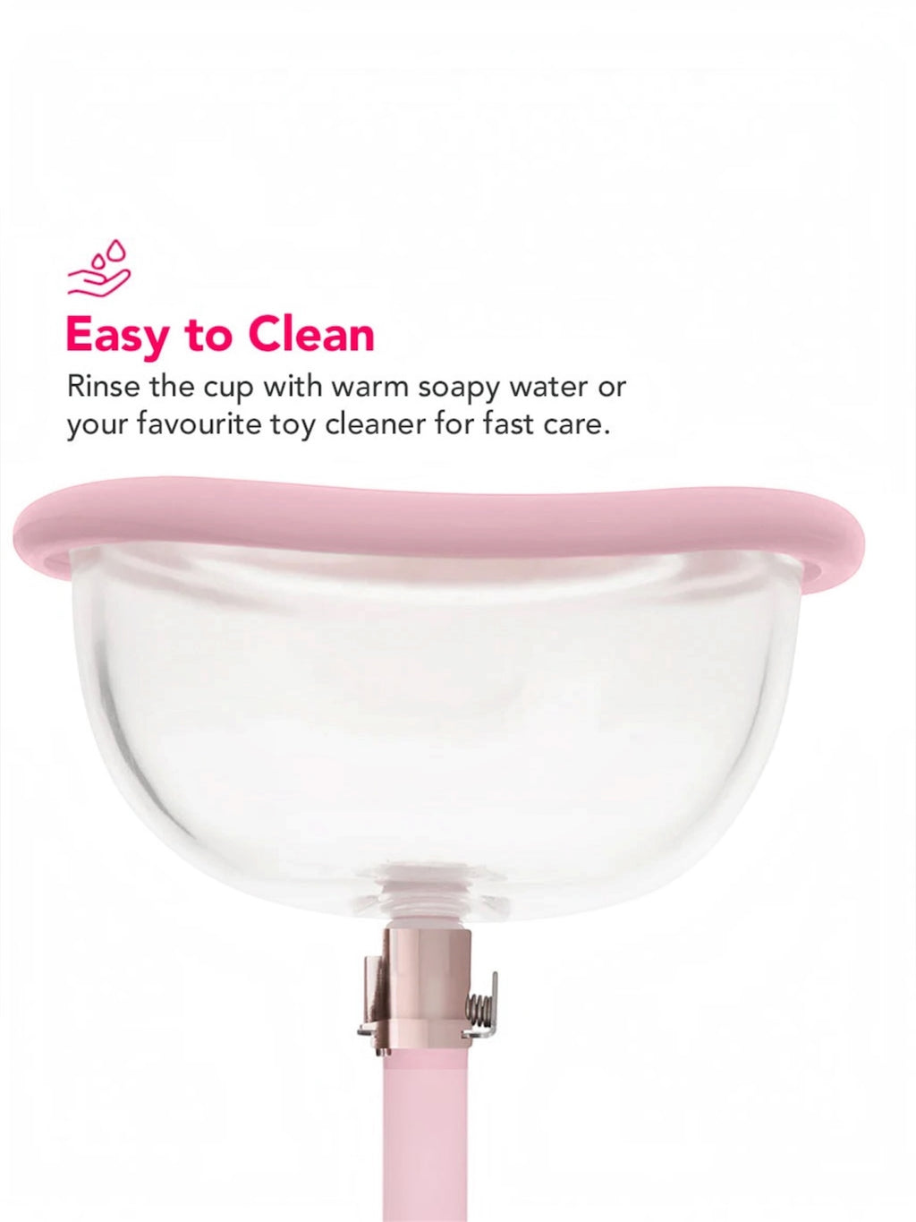 Shots Pumped Rose Gold Pussy Pump – 11 cm