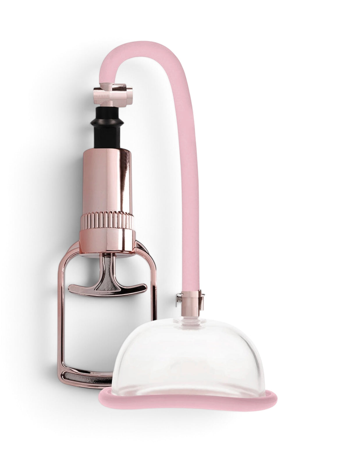 Shots Pumped Rose Gold Pussy Pump – 11 cm
