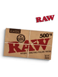 RAW 500X 1 1/4 Rolling Papers