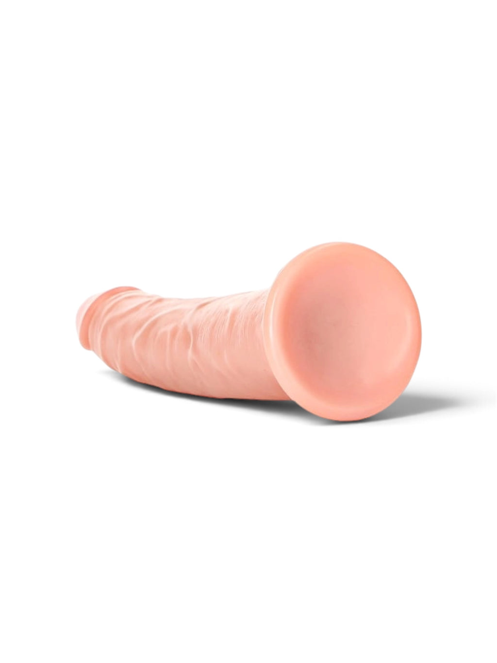 REALROCK Rubber Slim Realistic Dildo without Balls with Suction Cup