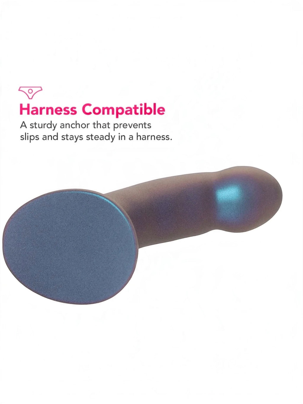 Blush Temptasia Rebellion Peg 5.75" – Blue Erotic