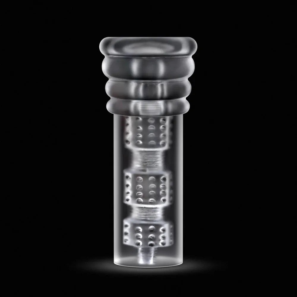 Rize - Luz - Glow in the Dark Self-Lubricating Stroker - Clear
