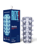Blush Rize Switch Glow-in-the-Dark Self-Lubricating Stroker – Clear