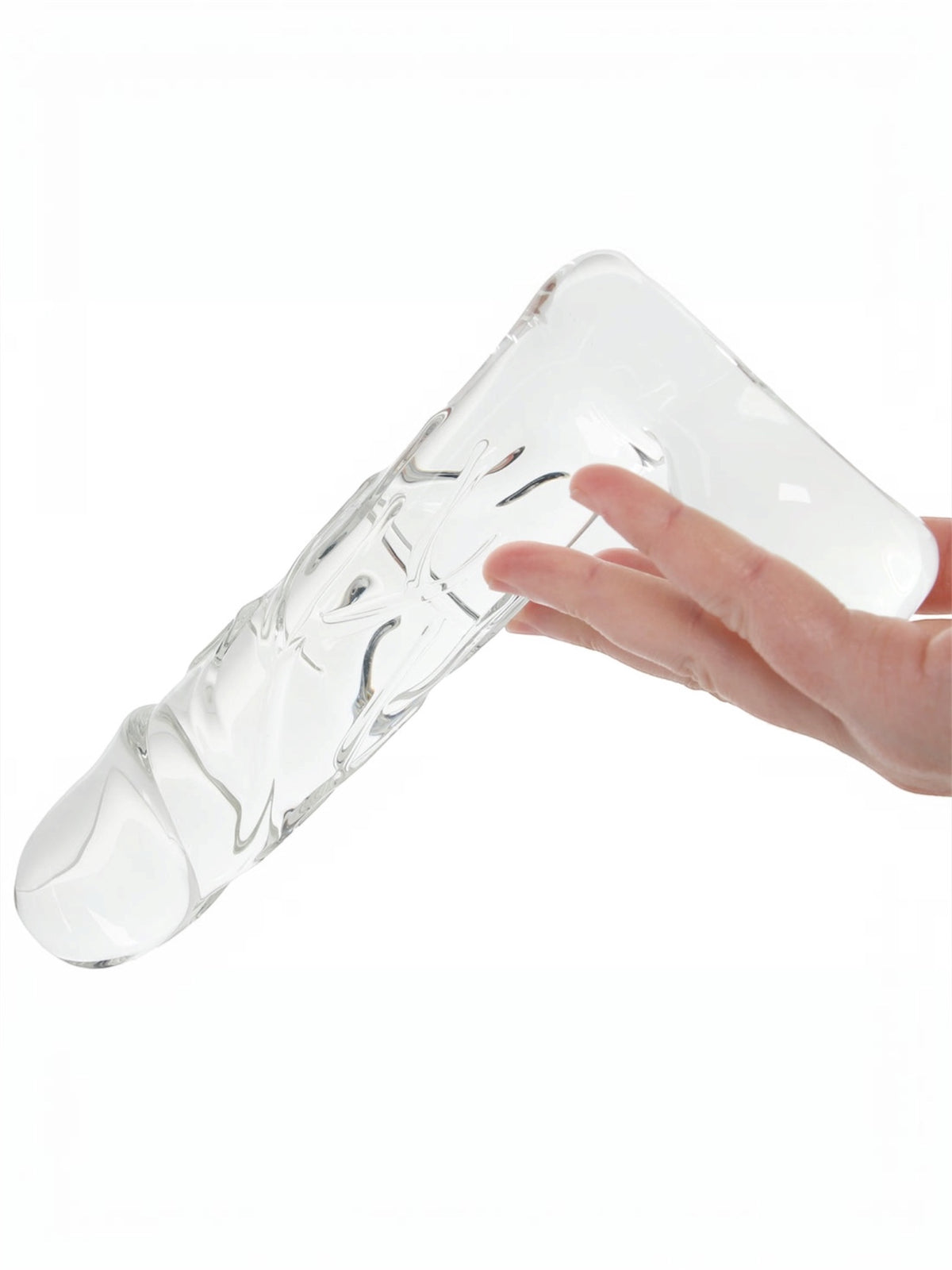 Clarity Seraphic Opus 8" Glass Dildo – Clear