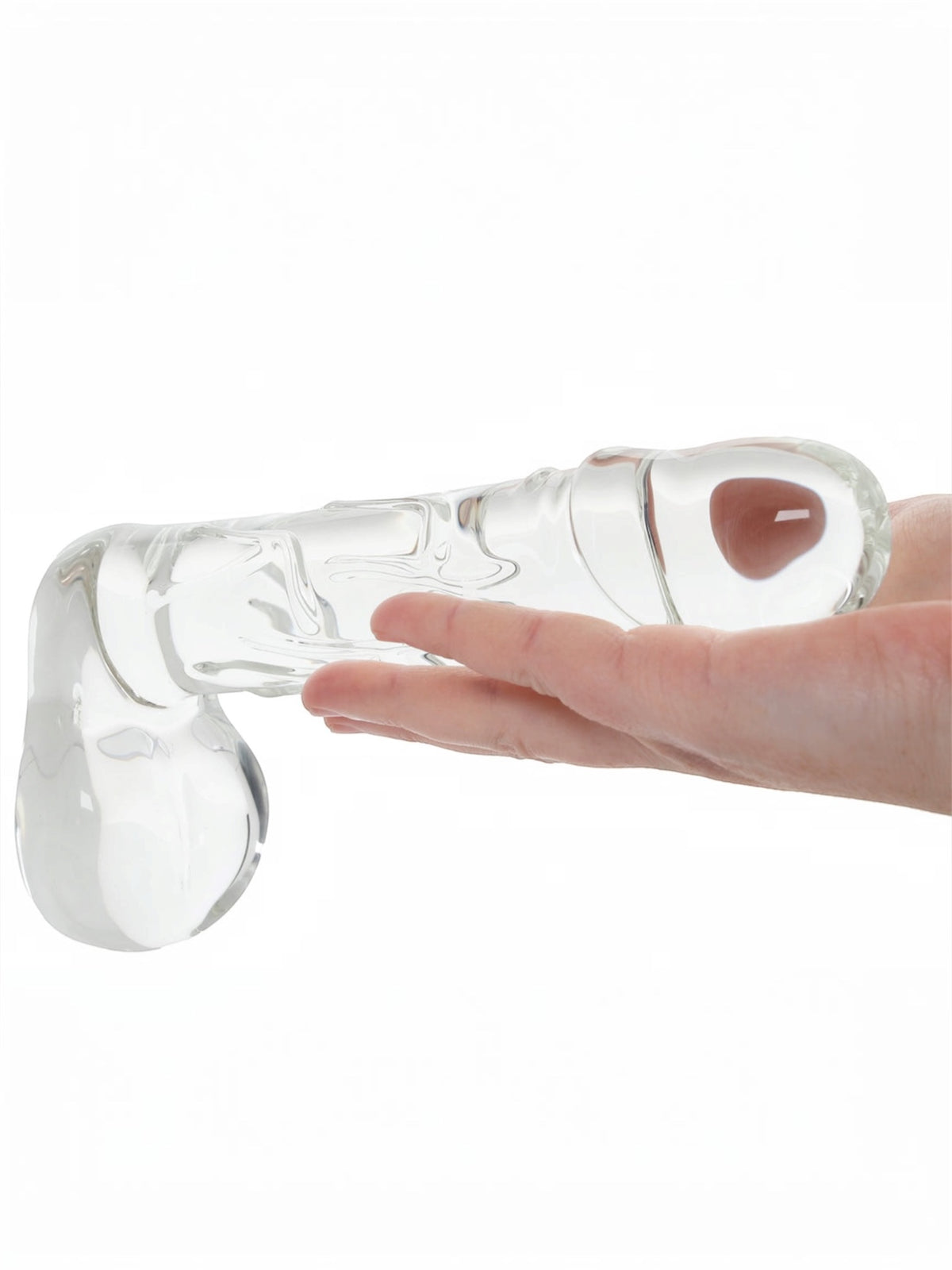 Clarity Seraphic Opus 8" Glass Dildo – Clear
