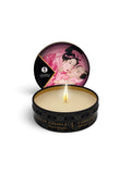 BOUGIE DE MASSAGE SHUNGA PÉTALE DE ROSE