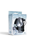 Silver Starter Bejeweled Steel Plug – Diamond