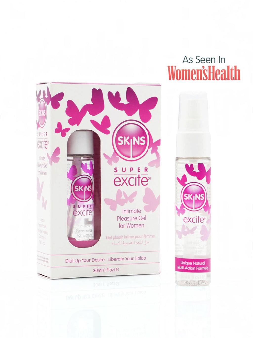 Skins Super Excite Gel clitoridien 30 ml