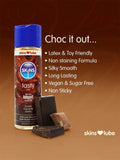 SKINS TASTY Double Chocolate Water-Based Lubricant – 4.4 fl oz (130 mL)