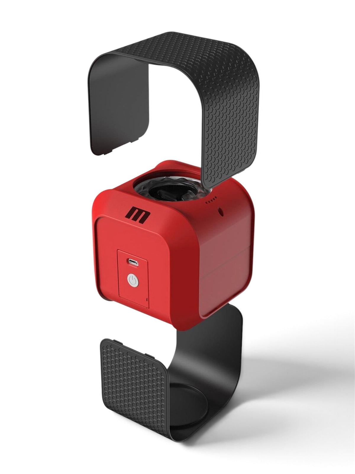 Blush M for Men SlamBox Automatic Rotating Stroker – Red