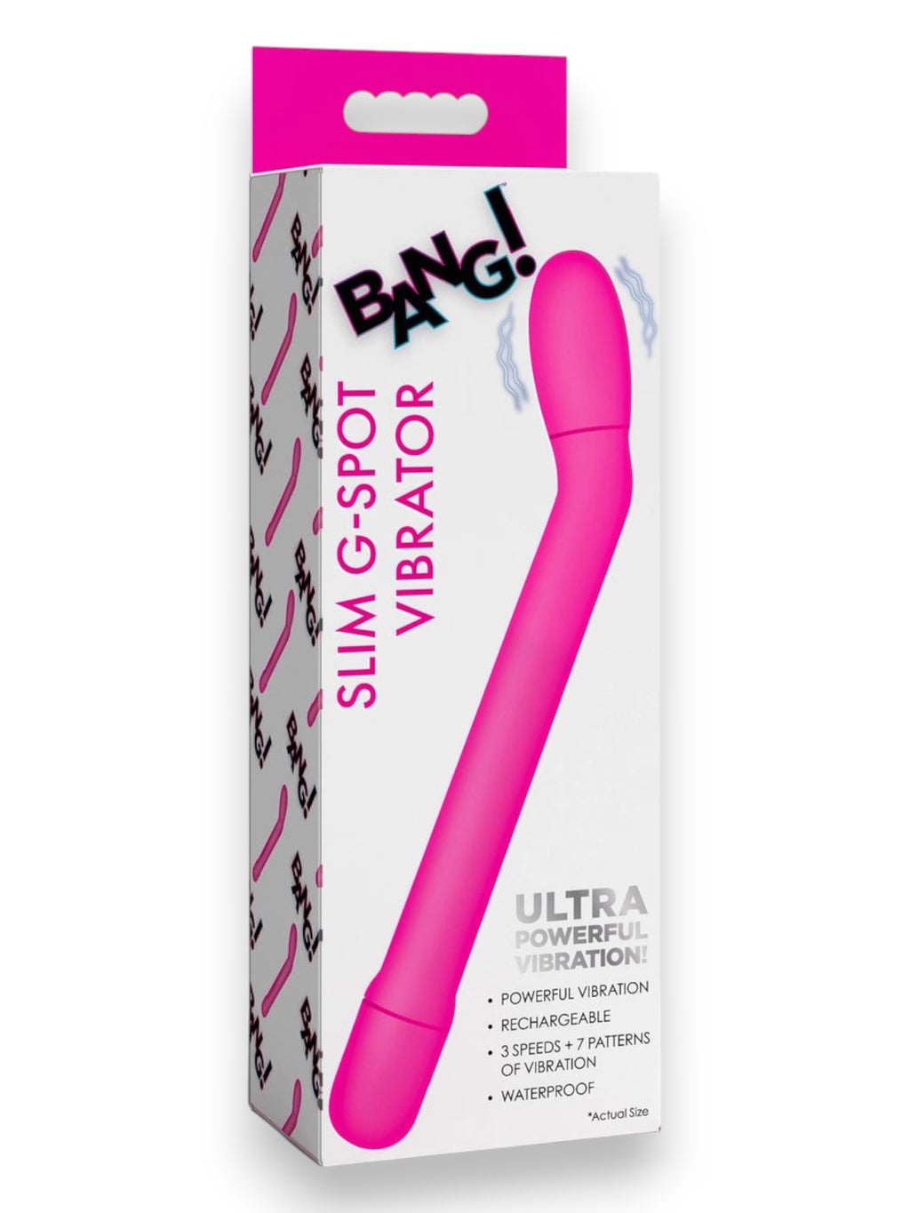 Vibromasseur Slim point G - Rose
