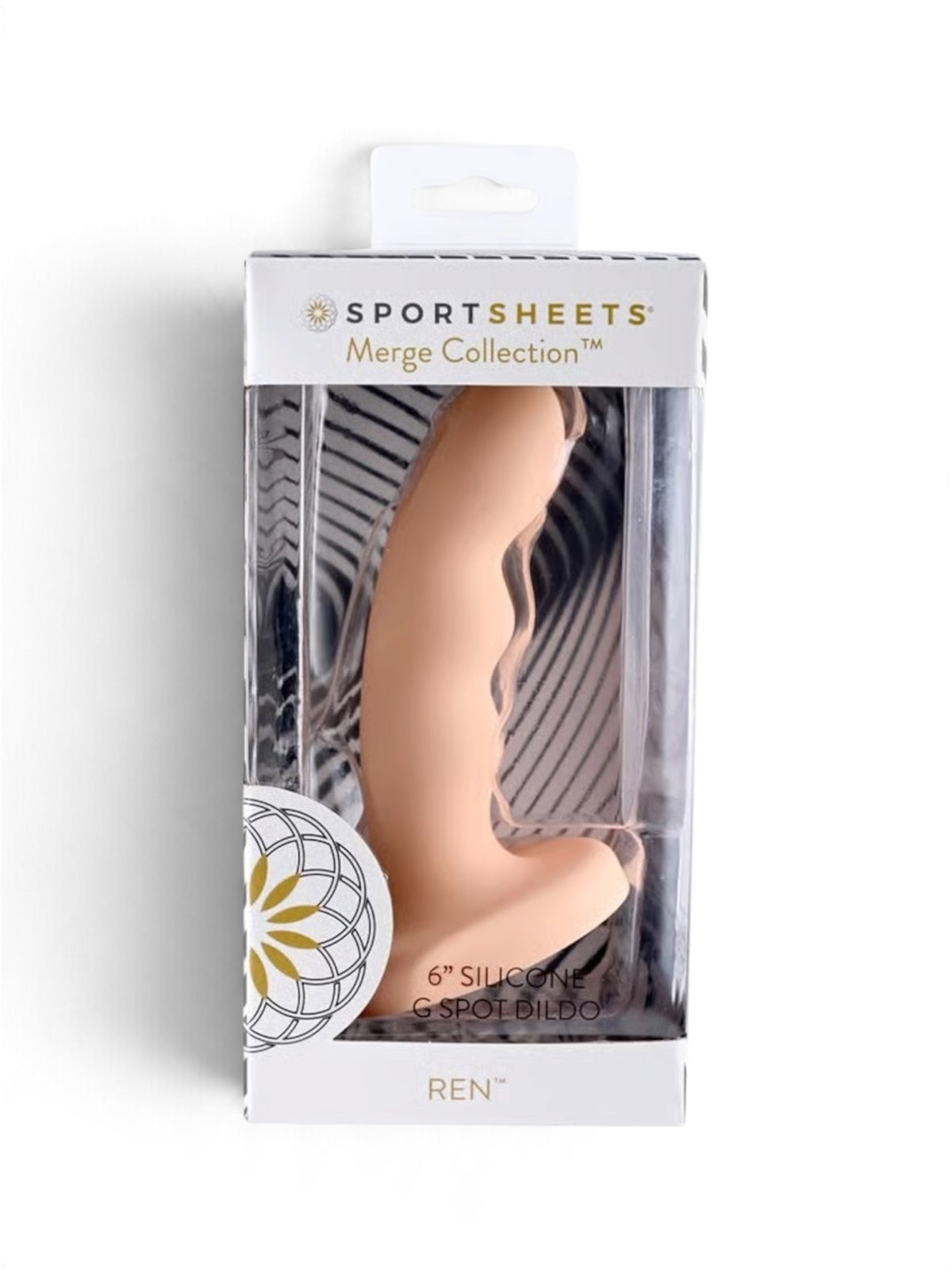 Sportsheets Merge Ren 6" – Peach