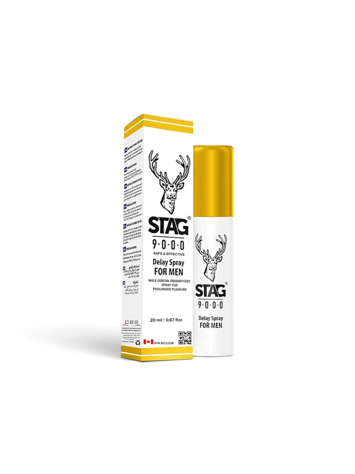 Stag 9000 Delay Spray – 20 mL