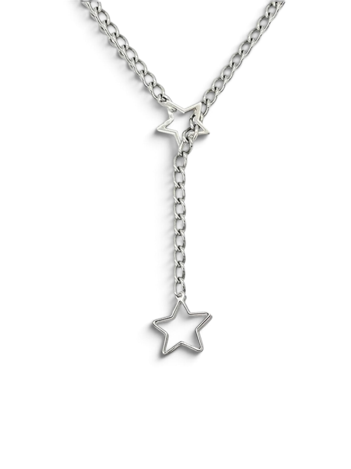 Star O-Ring Slip Choke Chain – Silver