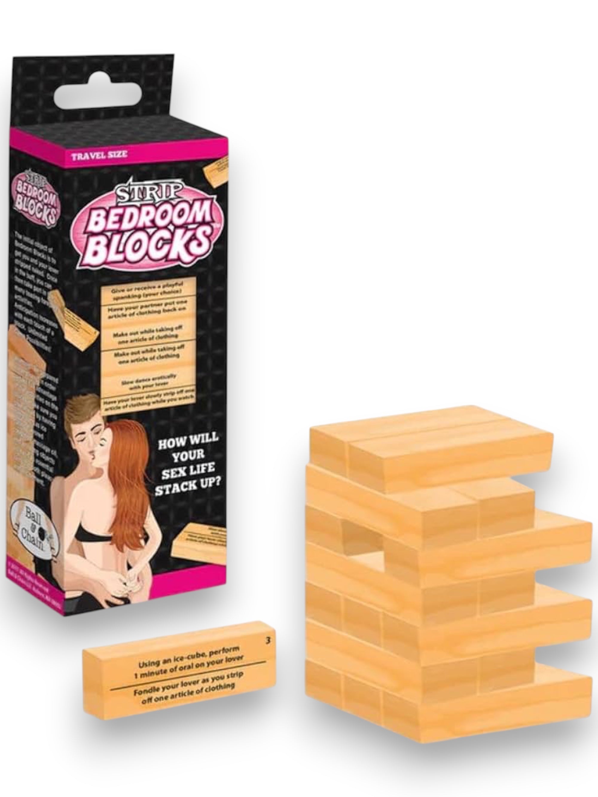 Jeu de Dés à Empiler Chambre de Nu – Jeu pour Couples Adultes