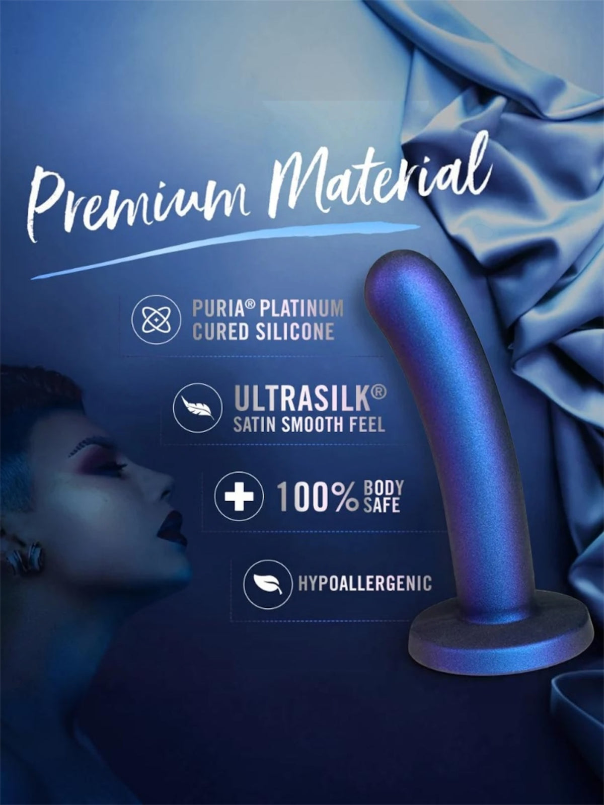 Blush Temptasia Surrender Peg 5.75" – Blue Lust