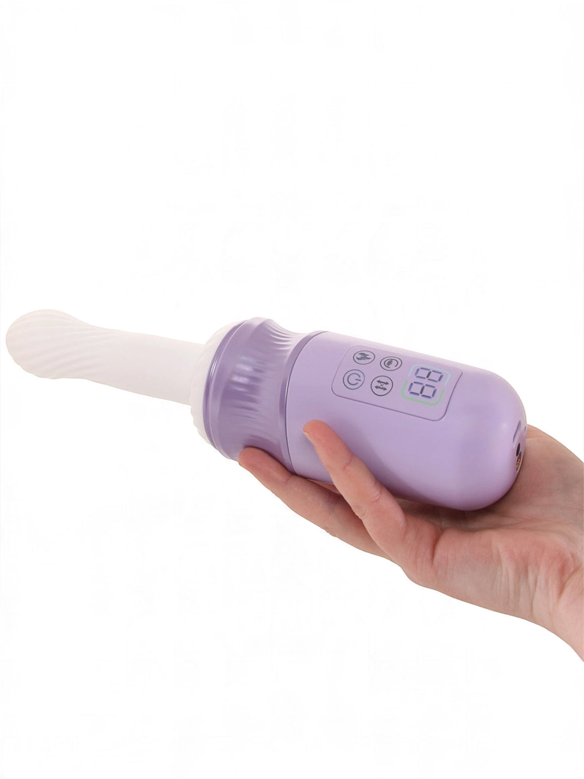 Temptasia Violet Vixen Thrusting Vibrating Dildo