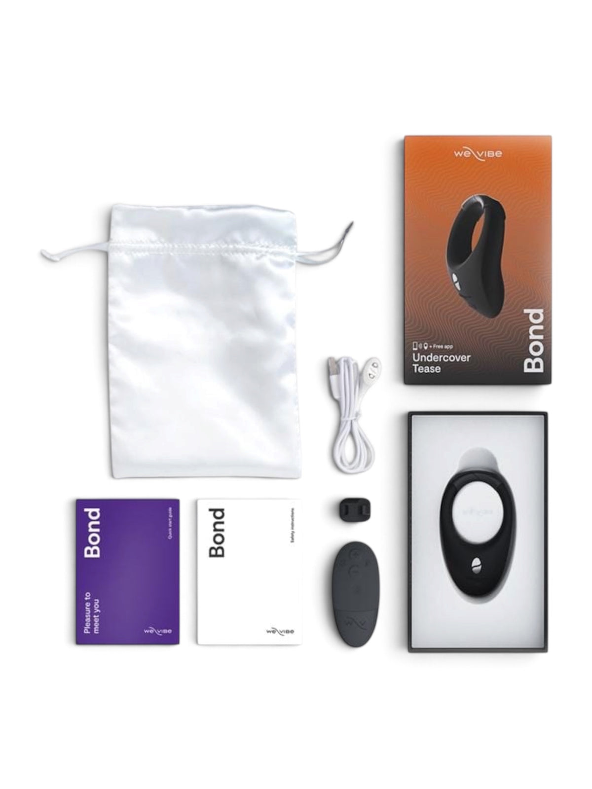 WE-VIBE Bond - Noir charbon