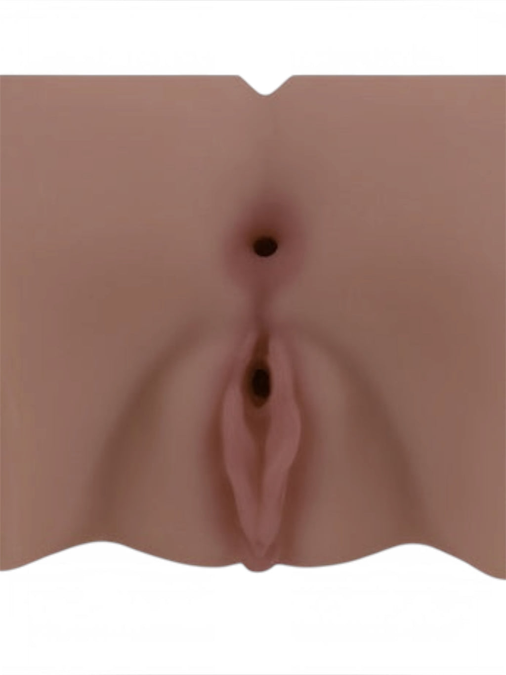 Shots XKIN Eve Rhodes 8.7" Dual Entry Masturbator – Brown